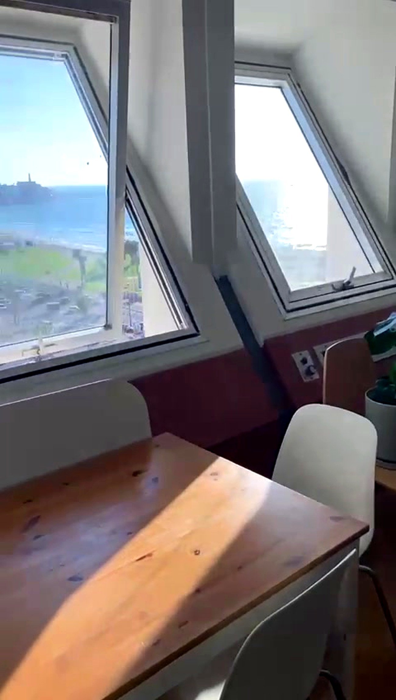 Table by the windows